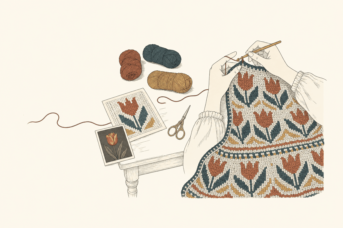 Free Crochet Pattern Maker — Image to Crochet, Cross-Stitch + Knit